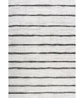 Colonia Berber Stripe Ivory/Black 5 ft. x 8 ft. Indoor/Outdoor Area Rug