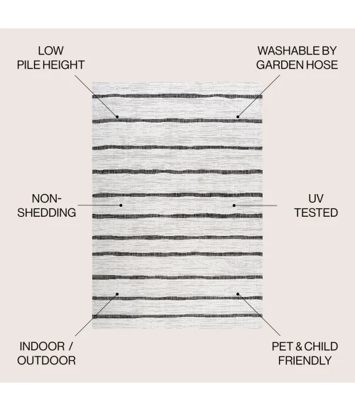 Jonathan Y SANTA MONICA Ivory SMB125D 6ft. X 9ft. Rect. Rug