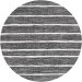 Jonathan Y SANTA MONICA Black SMB125E 3ft.-1in. Round Rug