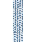 Andratx Modern Tribal Geometric Blue/Ivory 2 ft. x 10 ft. Indoor/Outdoor Runner Rug