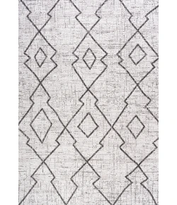 Jonathany Santa Monica SMB128D Ivory/Black Area Rug 5 ft. 2 in. X 7 ft. 5 in. Rectangle