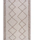 Derya Tribal Diamond Trellis Beige/Brown 5 ft. x 8 ft. Indoor/Outdoor Area Rug
