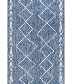 Jonathany Santa Monica SMB129C Blue/Ivory Area Rug 3 ft. 11 in. X 6 ft. Rectangle