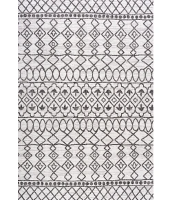 Jonathany Santa Monica SMB130E Ivory/Black Area Rug 7 ft. 9 in. X 10 ft. Rectangle