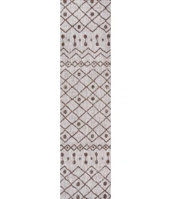 Jonathany Santa Monica SMB131A Beige/Brown Area Rug 2 ft. 2 in. X 10 ft. Runner