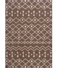 Nokat Tribal Bohemian Brown/Beige 8 ft. x 10 ft. Indoor/Outdoor Area Rug