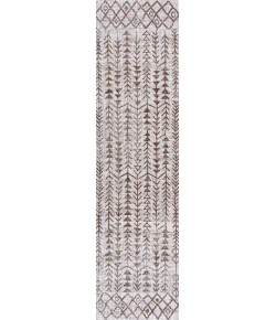 Jonathany Santa Monica SMB132A Beige/Brown Area Rug 2 ft. 2 in. X 10 ft. Runner
