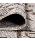 Tokay Bohemian Geometric Beige/Brown 2 ft. x 10 ft. Indoor/Outdoor Runner Rug