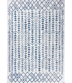 Jonathany Santa Monica SMB132B Ivory/Blue Area Rug 3 ft. 1 in. X 5 ft. Rectangle