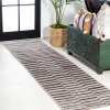 Jonathany Santa Monica SMB133A Beige/Brown Area Rug 2 ft. 2 in. X 10 ft. Runner