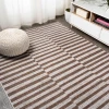 Jonathany Santa Monica SMB133A Beige/Brown Area Rug 3 ft. 1 in. X 5 ft. Rectangle
