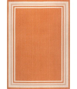 Jonathany Santa Monica SMB201D Orange/Cream Area Rug 2 ft. 11 in. X 5 ft. Rectangle