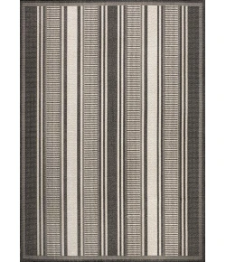 Jonathany Santa Monica SMB202B Black/Cream Area Rug 3 ft. X 5 ft. Rectangle