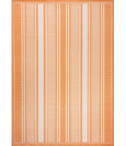 Jonathany Santa Monica SMB202C Orange/Cream Area Rug 3 ft. X 5 ft. Rectangle