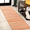 Jonathany Santa Monica SMB205B Orange/Cream Area Rug 2 ft. X 8 ft. Runner