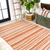 Jonathany Santa Monica SMB205B Orange/Cream Area Rug 7 ft. 10 in. X 10 ft. Rectangle