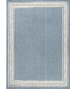 Jonathany Santa Monica SMB207C Blue/Cream Area Rug 5 ft. 3 in. X 7 ft. 7 in. Rectangle