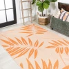 Jonathany Santa Monica SMB208A Cream/Orange Area Rug 2 ft. 11 in. X 5 ft. Rectangle