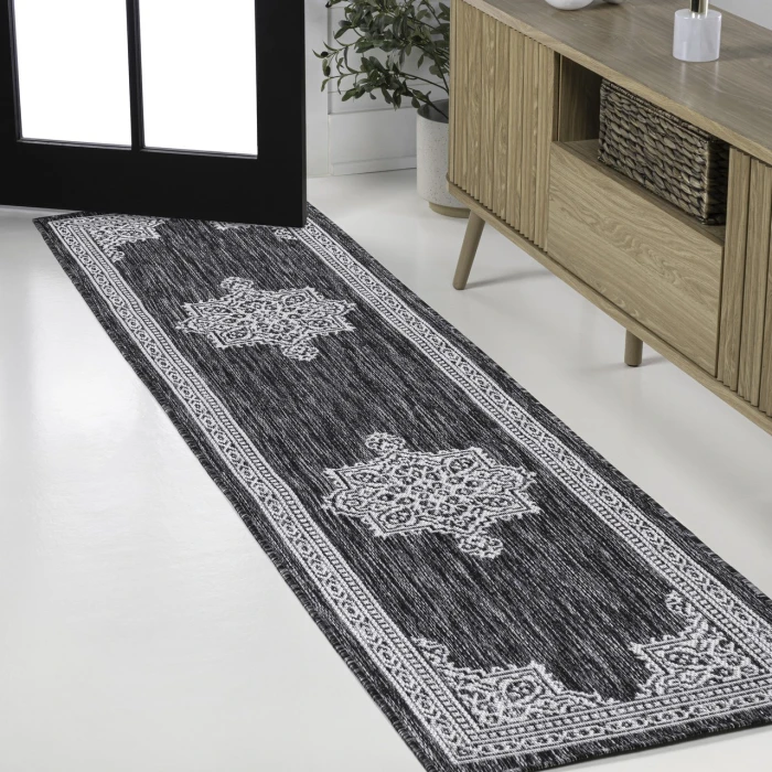 Jonathan Y SANTA MONICA Gray SMB300A 2ft. X 8ft. Rect. Rug