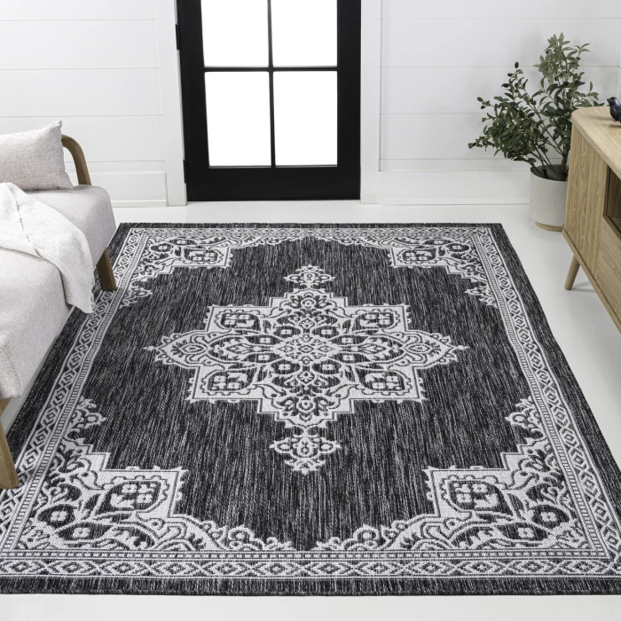 Jonathan Y SANTA MONICA Gray SMB300A 5ft.3in. X 7ft.7in. Rect. Rug