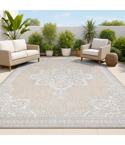 Jonathan Y SANTA MONICA Beige SMB300B 3ft. X 5ft. Rect. Rug