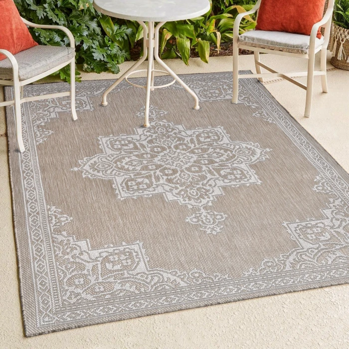 Jonathan Y SANTA MONICA Beige SMB300B 5ft.3in. X 7ft.7in. Rect. Rug