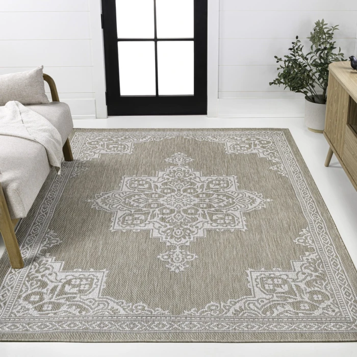 Jonathan Y SANTA MONICA Beige SMB300B 5ft.3in. X 7ft.7in. Rect. Rug