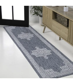 Jonathan Y SANTA MONICA Blue SMB300C 2ft. X 8ft. Rect. Rug
