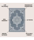 Jonathan Y SANTA MONICA Blue SMB300C 3ft. X 5ft. Rect. Rug