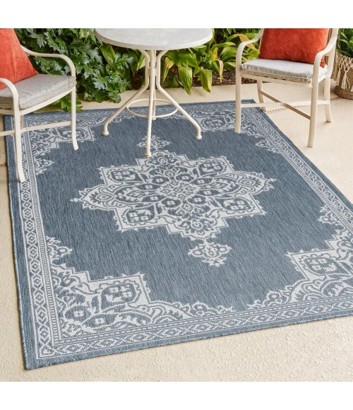 Jonathan Y SANTA MONICA Blue SMB300C 3ft. X 5ft. Rect. Rug