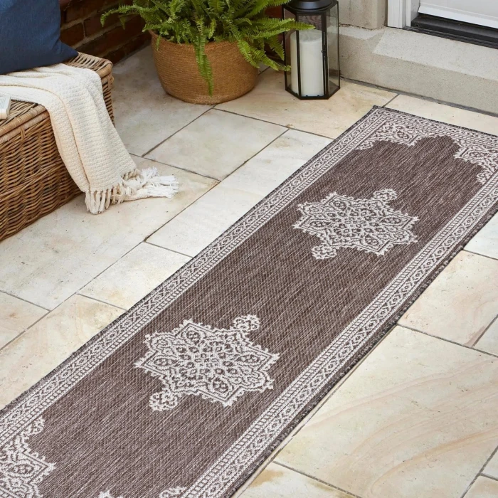 Jonathan Y SANTA MONICA Brown SMB300D 2ft. X 8ft. Rect. Rug