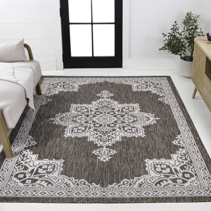 Jonathan Y SANTA MONICA Brown SMB300D 5ft.3in. X 7ft.7in. Rect. Rug