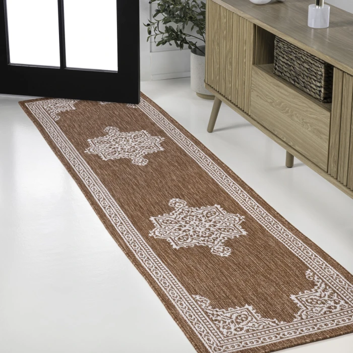 Jonathan Y SANTA MONICA Red SMB300E 2ft. X 8ft. Rect. Rug