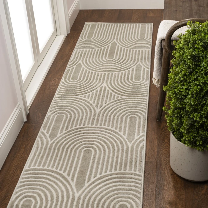 Jonathan Y SANDSTONE Beige SND100A 2ft. X 8ft. Rect. Rug