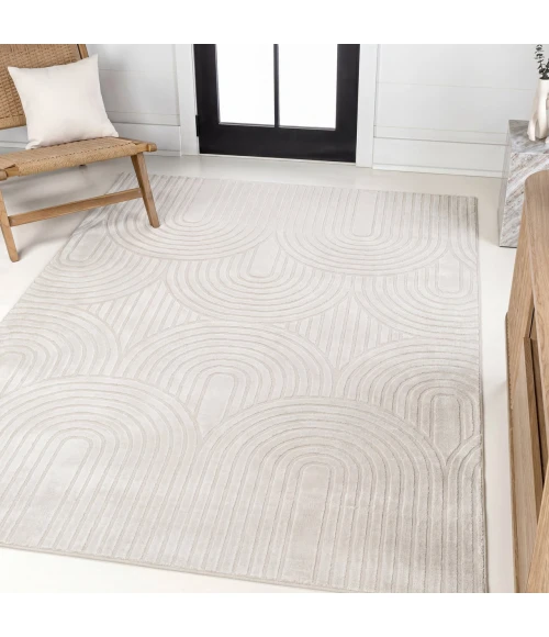 Jonathan Y SANDSTONE Cream SND100B 2ft.-11in. X 5ft. Rect. Rug