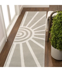 Jonathan Y SANDSTONE Beige SND101A 2ft. X 8ft. Rect. Rug