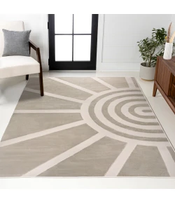 Jonathan Y SANDSTONE Beige SND101A 5ft.3in. X 7ft.7in. Rect. Rug