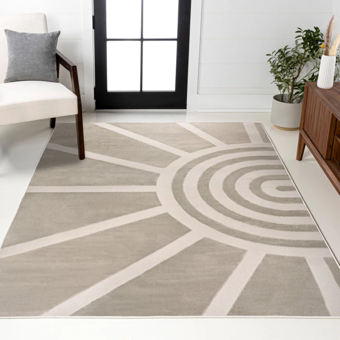 Jonathan Y SANDSTONE Beige SND101A 3ft.-11in. X 6ft. Rect. Rug