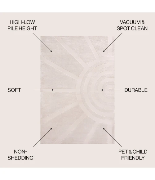 Jonathan Y SANDSTONE Blue SND101C 7ft.-10in. X 10ft. Rect. Rug