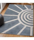 Jonathan Y SANDSTONE Blue SND101C 3ft.-11in. X 6ft. Rect. Rug
