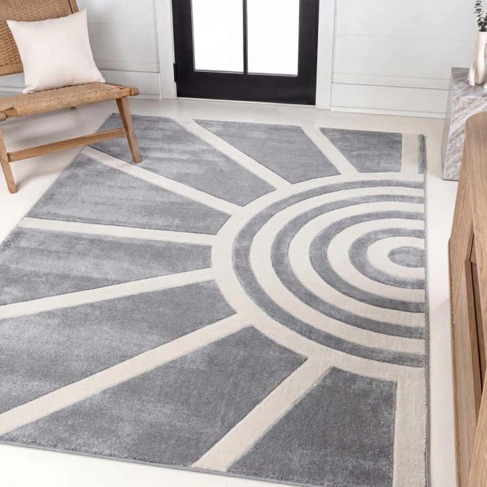 Jonathan Y SANDSTONE Blue SND101C 3ft.-11in. X 6ft. Rect. Rug