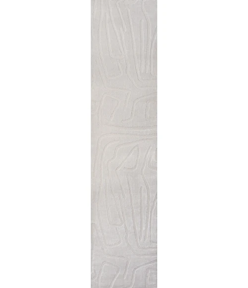Jonathan Y SANDSTONE White SND102B 2ft. X 8ft. Rect. Rug