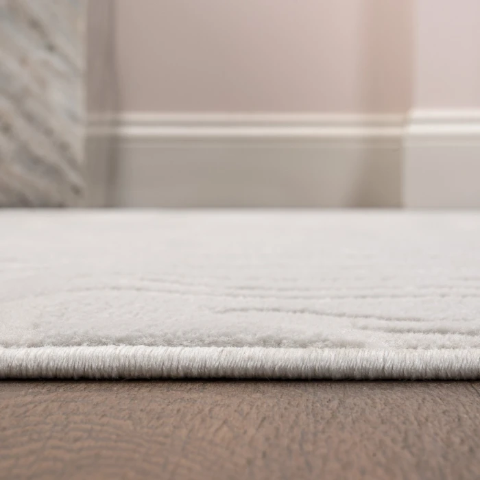 Jonathan Y SANDSTONE White SND102B 5ft.3in. X 7ft.7in. Rect. Rug