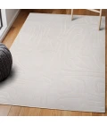 Jonathan Y SANDSTONE White SND102B 5ft.3in. X 7ft.7in. Rect. Rug