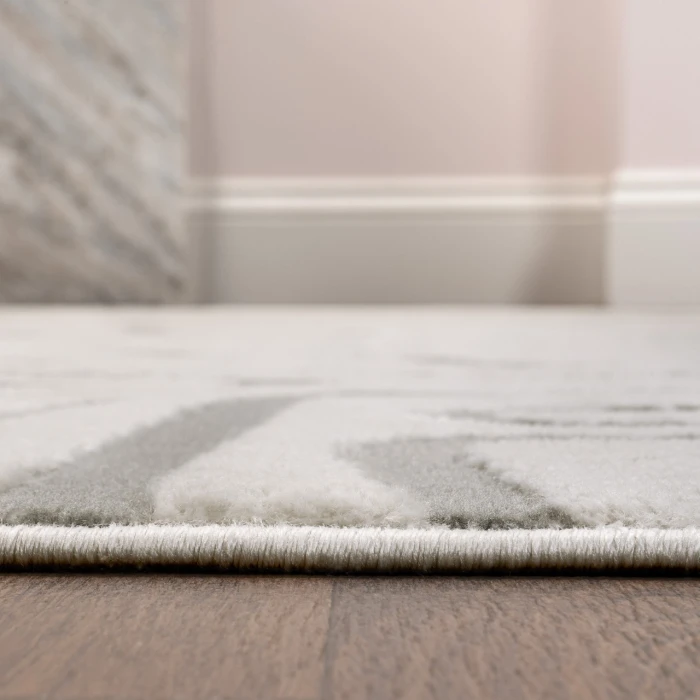 Jonathan Y SANDSTONE White SND102C 5ft.3in. X 7ft.7in. Rect. Rug