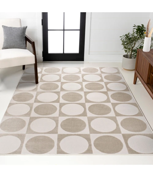 Jonathan Y SANDSTONE Beige SND104A 5ft.3in. X 7ft.7in. Rect. Rug