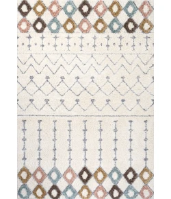 Jonathany Santa Theresa SNT105A Multi/Cream Area Rug 3 ft. 11 in. X 6 ft. Rectangle