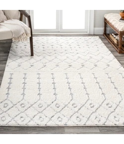 Jonathany Santa Theresa SNT105B Cream/Gray Area Rug 3 ft. X 5 ft. Rectangle