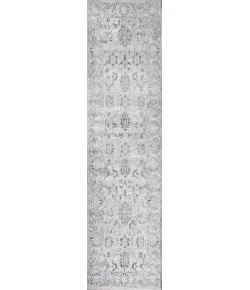 Jonathany Silk Orchid SOR100A Gray Area Rug 2 ft. 3 in. X 8 ft. Runner
