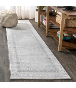Jonathany Silk Orchid SOR101A Gray Area Rug 2 ft. 3 in. X 8 ft. Runner